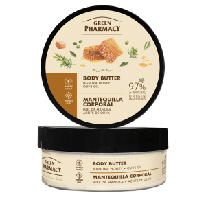 Natuurlijke voedend Body Butter Manuka Honing en Olijfolie – glanzend huid – zijdezachte gevoel 200ml