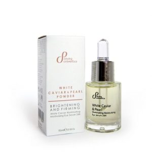 Luxe Witte Kaviaar Verhelderend en Liftend Oogserum elixir – met parelmoer gloed – vettige en lichte textuur 15ml