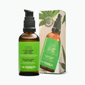 LaChinata CBD en Argan Haar hersteld Serum olie voor broos en droog beschadigd haar 50ml