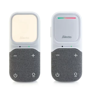 Alecto Babyfoon Dbx135 Moderne Full Eco Audio En Nachtlampje Wit/Grijs