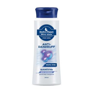 Natuurlijke shampoo voor Mannen tegen roos – fris haar – grondig gereinigd 240 ml