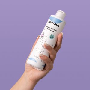 Animally Biologische Puppy- en kitten shampoo – speciaal voor de zachte vacht van kleine dieren 250ml