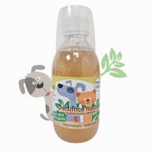 KasTete Franse Natuurlijke vloeibare tandpasta voor honden en katten – propolis – kippen smaak 250ml